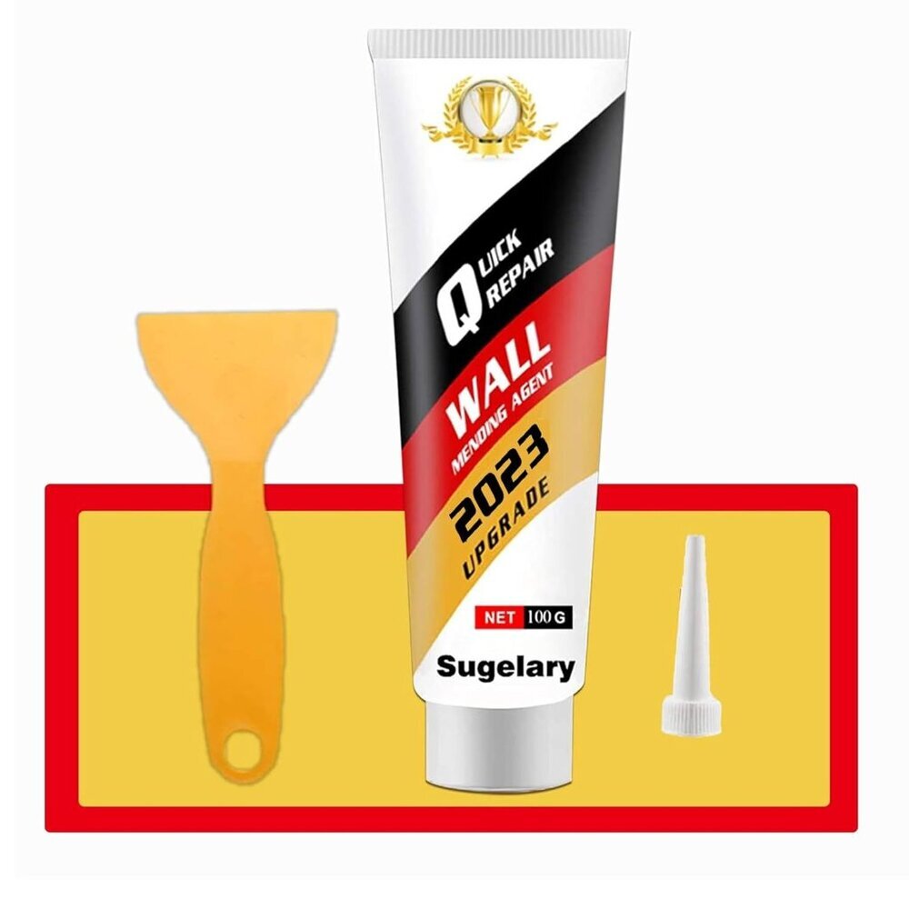 Drywall Patch Repair Kit with Scraper, Wall Repair Paste, Wall Mending Agent Qui